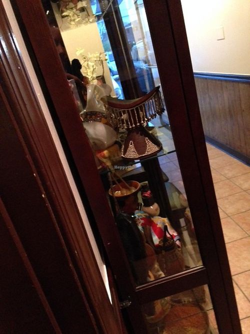 By the front door at Sheba in Rockville