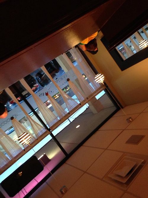 Front of the restaurant at Sheba in Rockville