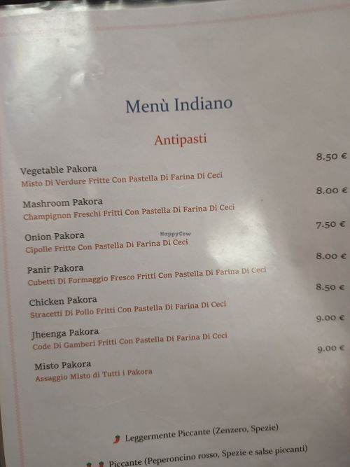 Starters at Pizzeria Pellegrini in Tione Di Trento