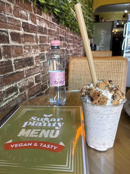 Vanilla shake  at Sugar Planty in Mexico City