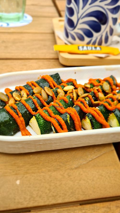 Grilled veggies of the day at O96 in Mallorca