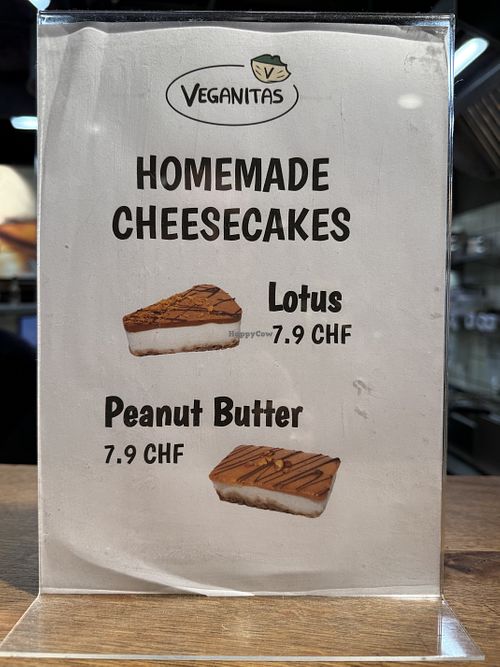 sign  at Veganitas in Bern