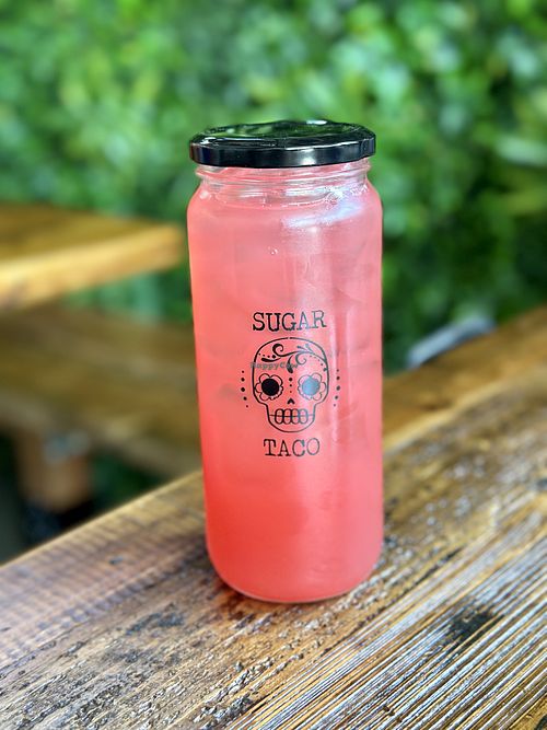 Watermelon Agua Fresca  at Sugar Taco in Long Beach