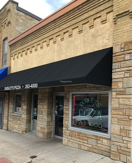 Exterior July 2024 at Dudley's Pizza & Sandwich Shop in Cannon Falls