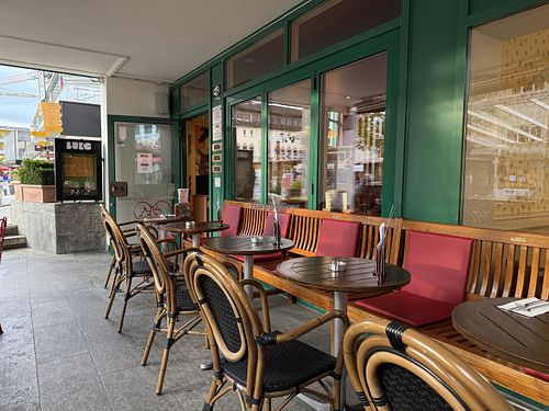 outside  at Burg Brasserie in Vaduz