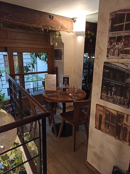 Inside at Le Grenier de Notre Dame in Paris