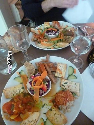 vegan food in 'Le Grenier de Notre Dame! at Le Grenier de Notre Dame in Paris