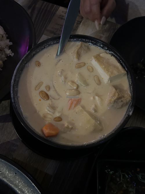 Massaman curry - so yummy!   at Orchid Thai in Lincoln