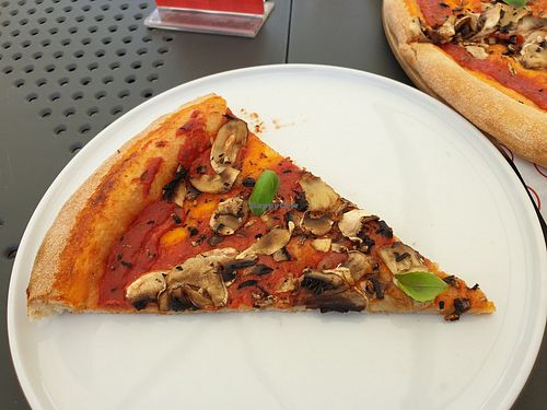 Slice of Pizza Marinara at Da Grasso   in Nowa Sol