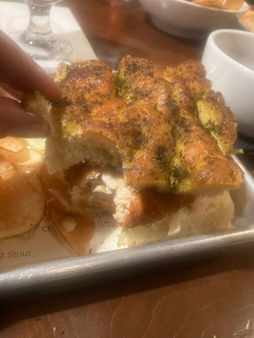 Chickpea cutlet  at The Public House in Charlotte