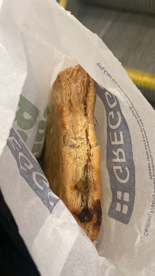   at Greggs in East London