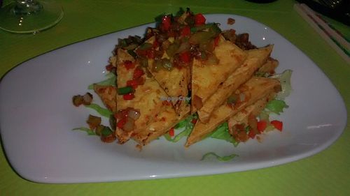 Fried tofu with lemongrass at Vegebowl in Paris
