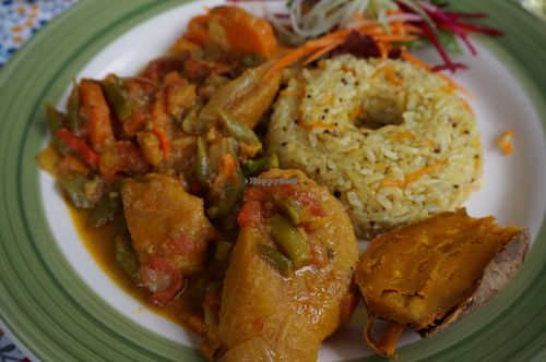 Vegetable Muqueca at Yami in Lima