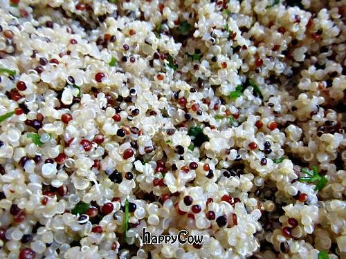 Quinoa salad at Yami in Lima