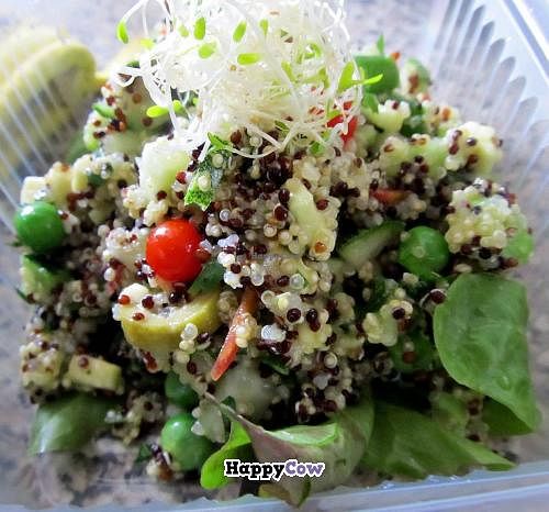 Quinoa and veggies salad at Yami in Lima