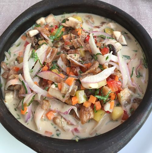 ceviche  at Quinoa in Las Condes