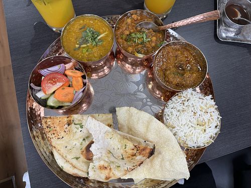  Vegan Thali  at Veg Darbar in Birmingham