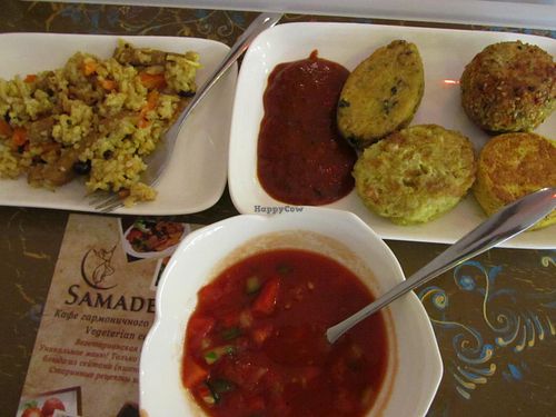 my meal at Samadeva in St Petersburg
