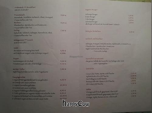 LÃª Orchid V Noir menu, page 1 & 2 at Le Orchid V Noir in Berlin