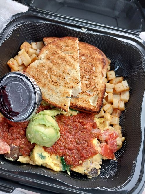 vegan scramble at Epic Egg in Greeley