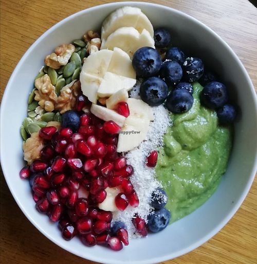 Green Bowl at Fill Coffee Shop in Istanbul