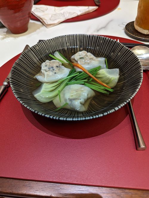 Wonton soup (Asian menu) at Delek Chay - 18 Hàn Thuyên in Hanoi