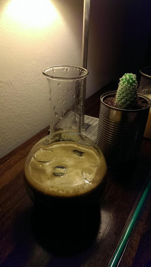 One of vege/fruit juice at RetroBar in Verona