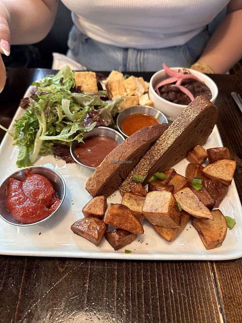 Vegan slam  at GROW Café + Bistro in Saugatuck