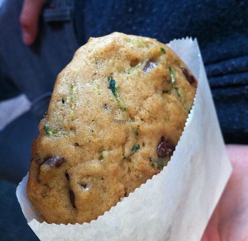 Zucchini chocolate chip cookie at Buds in Salt Lake City