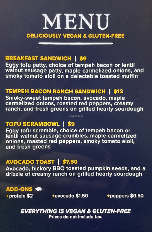 Earthling Grill Menu at Earthling Grill in Steilacoom