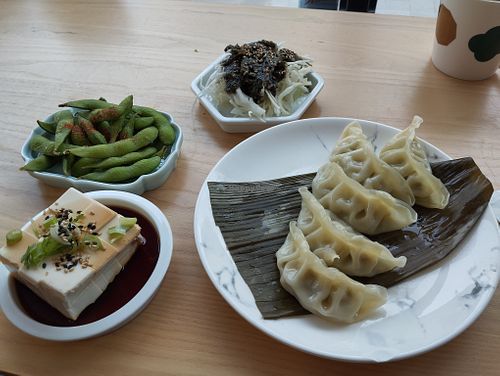 Lunch set at YOCHA Studio in Uppsala
