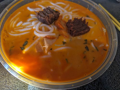 Laksa at Joyve Cafe in Auckland