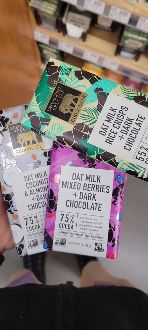 New chocolates! at Natural Grocers in Flagstaff