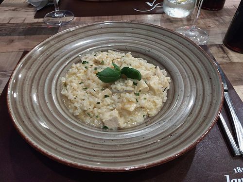 Tofu Rissotto at Restaurant Gimi in Moscenicka Draga