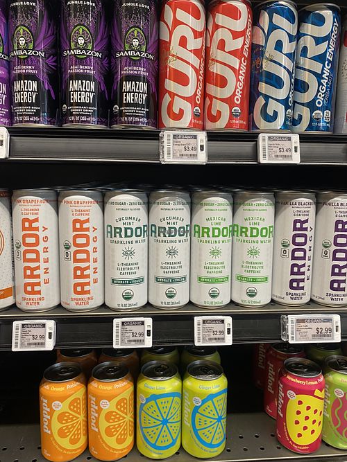 Ardor Sparkling Water  at Whole Foods Market  in Seattle