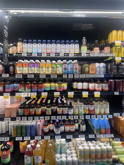 So Much Kombucha 💕  at Whole Foods Market  in Seattle