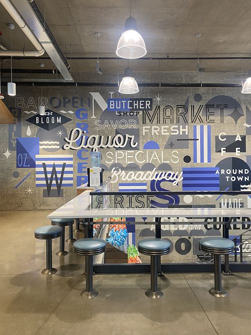 Seating Area (Top Level) • Minus Butcher Verbiage 😭  at Whole Foods Market  in Seattle