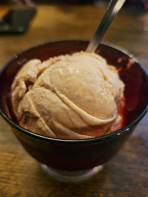 Ice cream at The White Hart Inn in Brecon