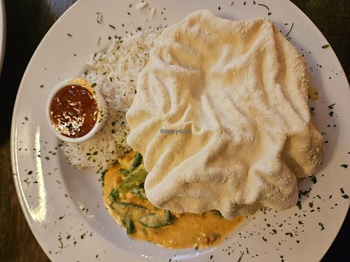 Curry at The White Hart Inn in Brecon