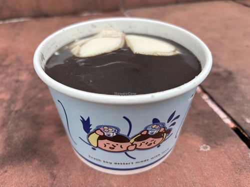 Bean curd with black sesame at DDSD Dessert - 大豆小豆  in Central Singapore