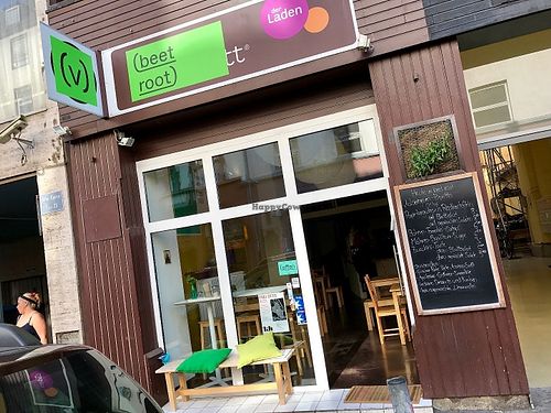 store front at Beetroot in Frankfurt