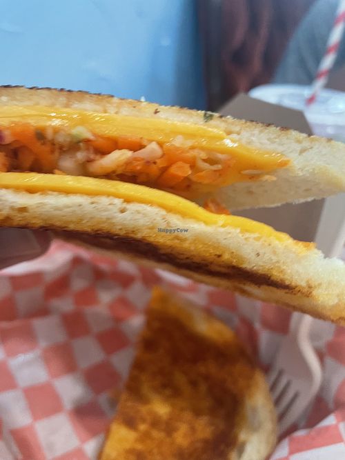 Kimchi grilled cheese  at Garden Party in Rockledge