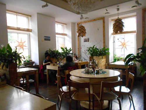 room inside at Cafe Ukrop in St Petersburg