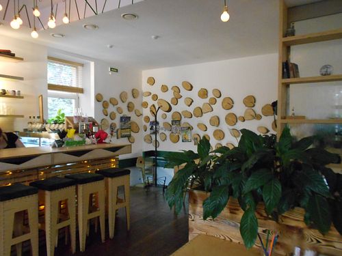 room restaurant at Cafe Ukrop in St Petersburg