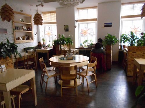 room restaurant at Cafe Ukrop in St Petersburg