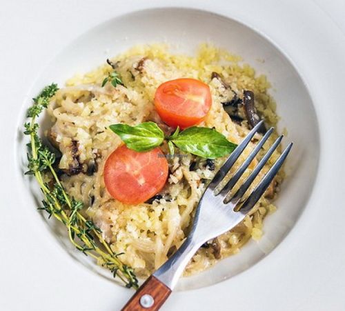 Vegetarian cafe 'Ukrop'.
Pure vegetarian cuisine. Original tastes. Nice serving.
The first menu for rawtarians in St. Petersburg.  at Cafe Ukrop in St Petersburg