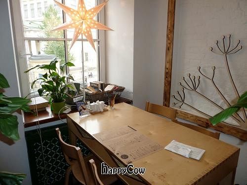 Nice setting at Cafe Ukrop in St Petersburg