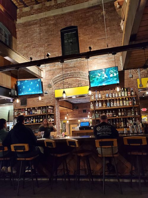 Full bar at OTTO in Portsmouth