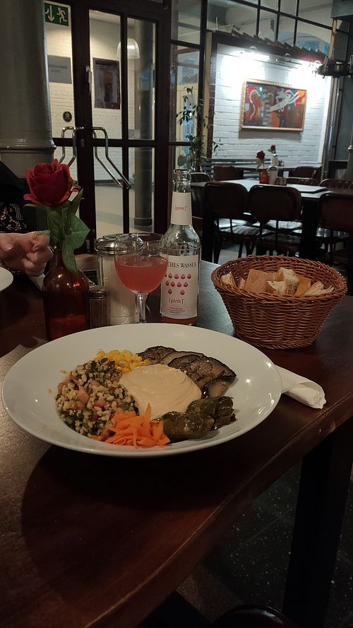 Vegan dish of the day at Alte Feuerwache in Cologne