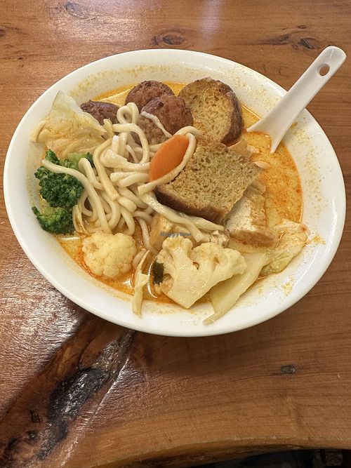 Laksa  at Aunty Mena's in Wellington